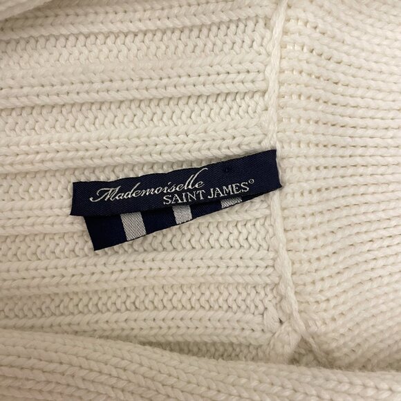 Saint James Fisherman Cable Knit Shawl-collar Cardigan - Picture 5 of 13